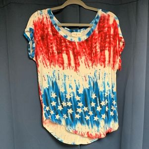 Red, White, and Blue Shirt